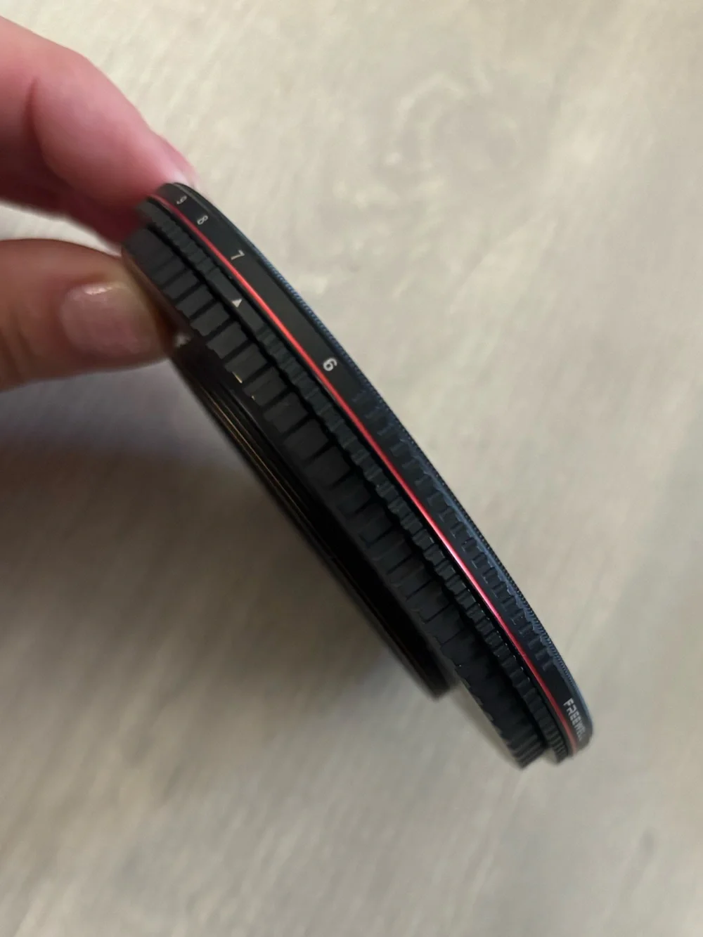 Black Lens Cap Set for Camera Lenses